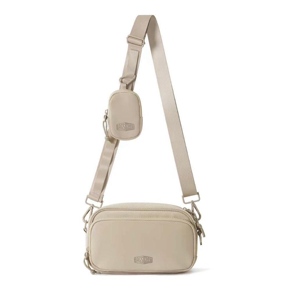 Unbranded Women's Cream and Tan Bag